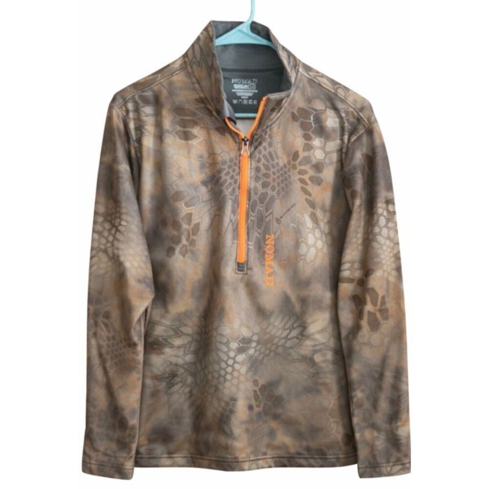 Nomad x Banshee Camouflage Kryptek 1/4 Zip Hunting Pullover Men’s M